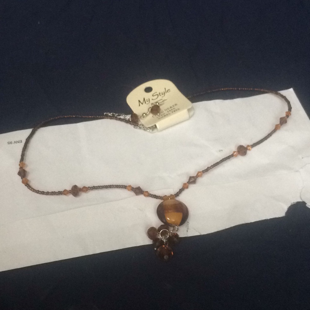 New necklace and earring set
